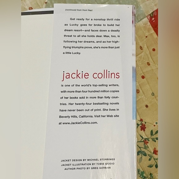 Drop Dead Beautiful by Jackie Collins Used Hardcover Book - Picture 6 of 6